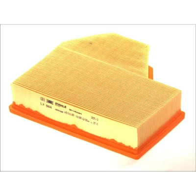 Imagem de MAHLE ORIGINAL LX 988 Filtro de ar 57,3 257 228,6 Cartucho filtrante BMW: 5 Sedan, Touring, 6 Coupe