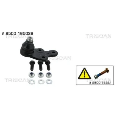 Imagem de TRISCAN 8500 165026 Rótula de suspensão 21, 17,9 FORD: KUGA 2