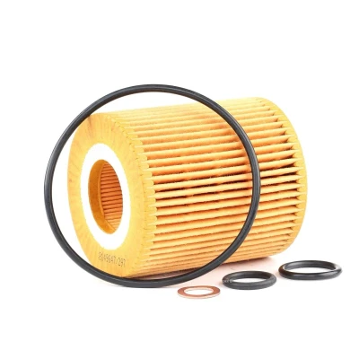 Imagem de MAHLE ORIGINAL OX 166/1D Filtro de óleo Cartucho filtrante BMW: 1 Hatchback, 3 Sedan, Touring, AUDI: A4 B7 B6/B7 Cabrio