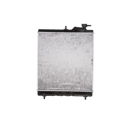 Imagem de NRF 58354 Radiador, arrefecimento do motor Alumínio 412 396 18 com componentes de montagem Aletas refrigeração soldadas