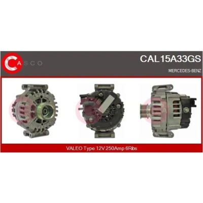 Imagem de CASCO CAL10408AS Alternador 12V 90A MERCEDES BENZ: Vito Van, Minibus