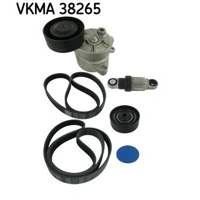 Imagem de SKF VKMA 38265 Jogo de correias trapezoidais estriadas BMW: 3 Coupe, Cabrio, Sedan