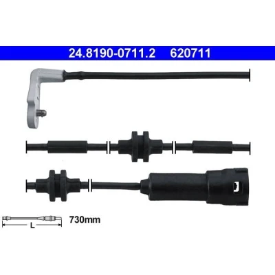 Imagem de ATE 24.8190 0711.2 Sensor de Desgaste Pastilha Freio OPEL: Omega B Caravan