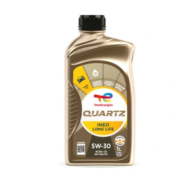 Imagem de Total Quartz INEO Long Life 5W 30 1l Óleo do motor 2181711 MERCEDES BENZ: Classe C T modell, E Sedan, A, AUDI: A3 Sportback, A4 B7 Avant