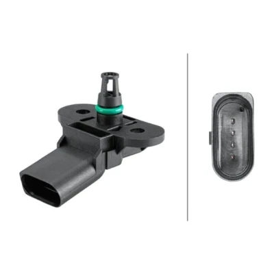 Imagem de HELLA 6PP 358 152 221 Sensor, pressão de sobrealimentação SEAT: Ibiza 3, SKODA: Fabia 1 Combi