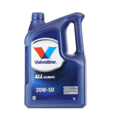 Imagem de Valvoline All Climate 20W 50 5l Óleo do motor 872789 VOLKSWAGEN: Corrado, GOLF 2, Polo II Hatchback, MERCEDES BENZ: Classe C Sedan, 190