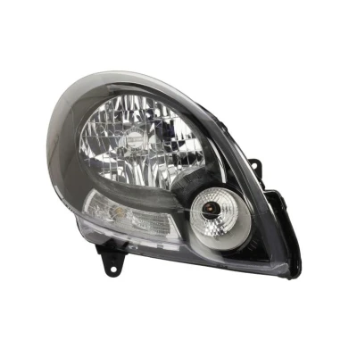 Imagem de TYC 20 1399 35 2 Farol Principal à direita H4, P21/5W preto com luz de circulação diurna para pela sem motor elétrico