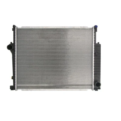 Imagem de NRF EASY FIT 509558 Radiador, arrefecimento do motor Alumínio 551 435 34 com grampo êmbolo Aletas de refrigeração soldadas BMW: 3 Sedan, 5 Sedan