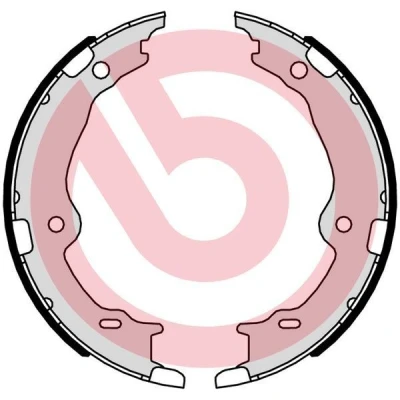 Imagem de BREMBO S 83 572 Maxilas de Travão Mão