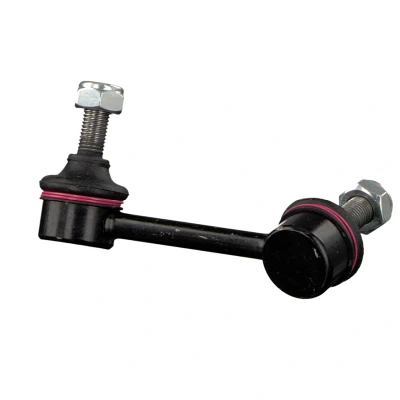 Imagem de FEBI BILSTEIN 42097 barra / escora, estabilizadora Eixo dianteiro, lado esquerdo 90 M10 x 1,25 com porca autoblocante Aço preto