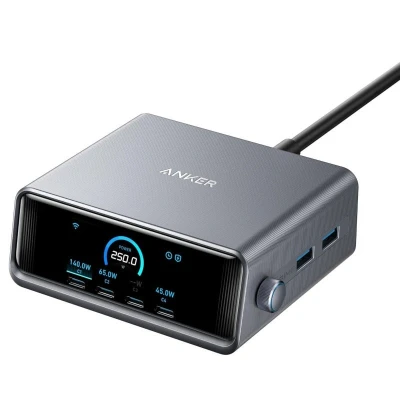 Imagem de Anker Prime 6 In 1 Carregador Rápido 250W Preto