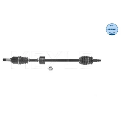 Imagem de MEYLE 214 498 0107 Veio de transmissão Eixo dianteiro, lado direito 827mm 24,5mm FIAT: Panda II Hatchback