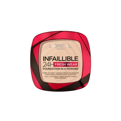Imagem de L&#039;Oréal Paris Infallible 24 Hour Fresh Wear Foundation Powder 9g (Various Shades) 140 Golden Beige