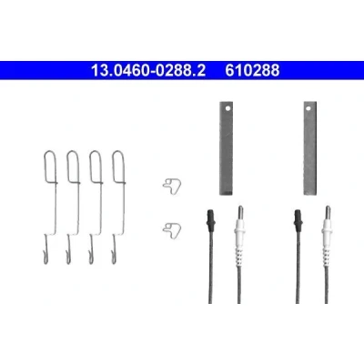 Imagem de ATE 13.0460 0288.2 Kit de acessórios, pastilhas travão MERCEDES BENZ: Vito Minibus, Van