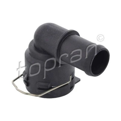 Imagem de TOPRAN 111 240 Flange GFK (plástico reforçado a fribra de vidro) com junta aro fixação VOLKSWAGEN: Caddy 3, Golf 5, Passat B6 Sedan