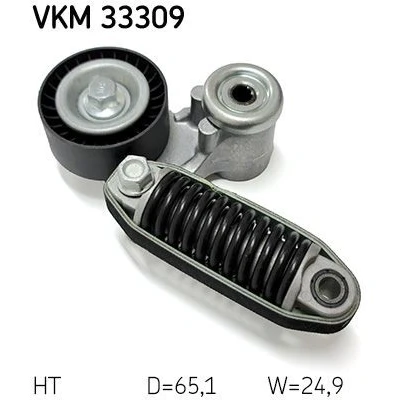 Imagem de SKF VKM 33309 Polia Tensora CITROËN: C3 I Hatchback, C2 Hatchback