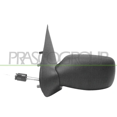 Imagem de Espelho retrovisor Prasco FD0507324 esquerda preto com subcapa elétrico aquecível, ajustável pelo interior, convexo FORD: FIESTA 4