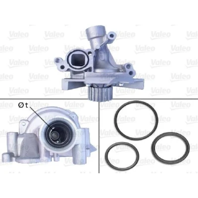 Imagem de VALEO 506918 Bomba de água com juntas tampa PEUGEOT: 206 Hatchback, 307 SW, 607 Sedan, CITROËN: Jumpy I Van, Xsara Carrinha, C4 Hatchback