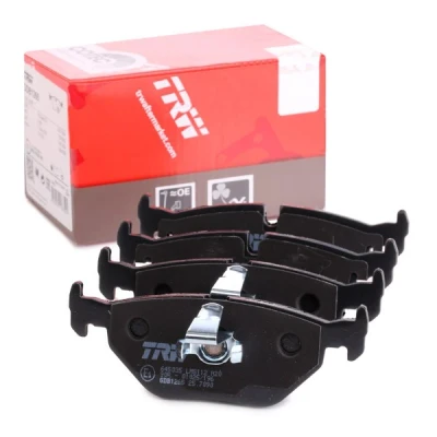 Imagem de TRW COTEC GDB1265 Jogo de pastilhas para travão disco preparado indicador aviso desgaste BMW: 5 Sedan, Touring