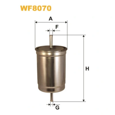 Imagem de Filtro combustível wix wf8070