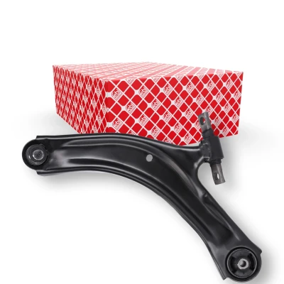 Imagem de FEBI BILSTEIN 182230 Braço de suspensão com chumaceira Eixo dianteiro, lado esquerdo transversal Chapa aço 20 NISSAN: Qashqai 2