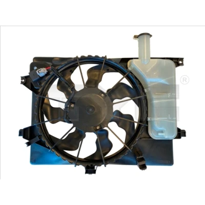 Imagem de TYC 817 0007 ventilador de radiador 390mm 120W com resistência carga, estrutura do (caixilho)