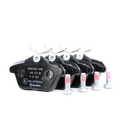 Imagem de BREMBO P 23 067 Jogo de pastilhas para travão disco excl. contacto aviso desgaste com parafusos pinça sem acessórios