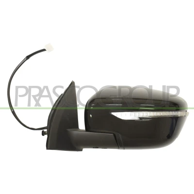Imagem de Espelho retrovisor Prasco DS7127304 esquerda com subcapa elétrico convexo, sem cor NISSAN: Qashqai 2