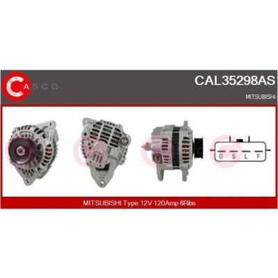 Imagem de CASCO CAL15451GS Alternador 12V 110A SEAT: Ibiza 4 ST, 4, Sportcoupe, AUDI: A3 Sportback, Hatchback, VOLKSWAGEN: GOLF 6