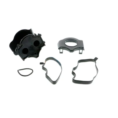 Imagem de VAICO V20 1113 Separador de óleo, respiro do cárter da cambota cabeça cilíndrica com juntas filtro ciclónico EXPERT KITS + BMW: 3 Sedan, X5