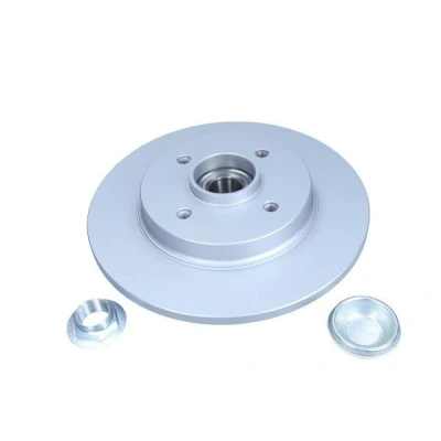 Imagem de QUARO QD3633 Disco de travão Eixo traseiro 268 12 4 108 cheio pintado, revestido com o rolamento da roda, anel sensor magnético integrado