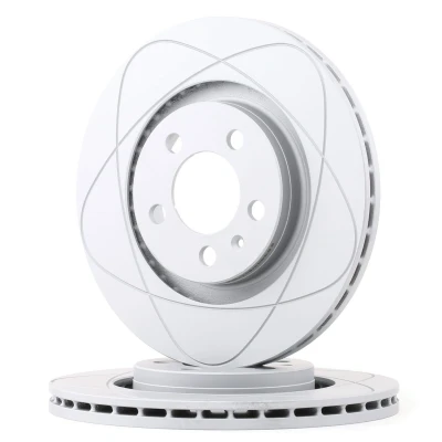 Imagem de ATE PowerDisc 24.0322 0150.1 Disco de travão 280,0 22,0 5 100,0 ventilado revestido alto carbono com parafusos SKODA: Octavia I Hatchback