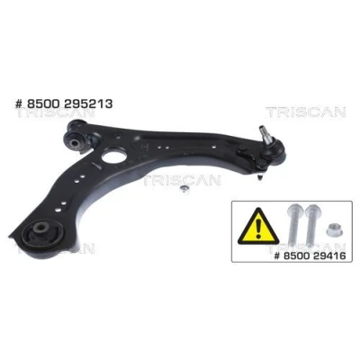 Imagem de TRISCAN 8500 295213 Braço de suspensão com articulação suspensão/guia, apoio borracha transversal SEAT: IBIZA 5