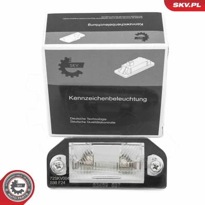 Imagem de Luz de chapa matrícula ESEN SKV 72SKV004