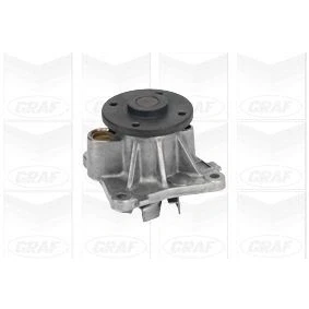 Imagem de GRAF PA986 Bomba de água com junta mecânico Chapa aço para accionamento da correia trapezoidal estriada MITSUBISHI: COLT 6