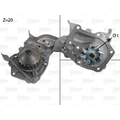 Imagem de VALEO 506564 Bomba de água sem juntas tampa RENAULT: CLIO 2, Kangoo I Express, 1