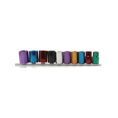 Imagem de ENERGY NE00288 Conjunto de soquete 10 Sextavado 1/2&quot;, 1/2polegadas