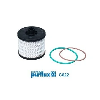 Imagem de PURFLUX C622 Filtro de Combustível Cartucho filtrante PEUGEOT: Expert III Van, Traveller, OPEL: Vivaro C Combi, TOYOTA: ProAce Verso