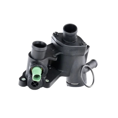 Imagem de TOPRAN 110 352 Caixa do termóstato com junta, sensor de temperadura termóstato, parafusos VOLKSWAGEN: Golf 4, 4 Variant endado,