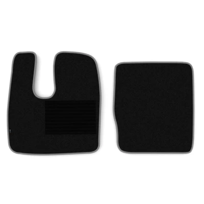 Imagem de F CORE MT04 GRAY Conjunto de tapete chão Têxtil à frente 2 cinzento