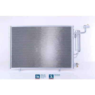 Imagem de NISSENS 940286 Condensador com secador Alumínio 570 R 134a