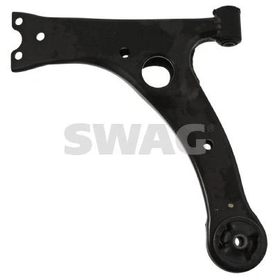 Imagem de SWAG 81 94 3044 Braço de suspensão com chumaceira Eixo dianteiro, lado esquerdo, em baixo transversal Chapa aço TOYOTA: Corolla IX Hatchback
