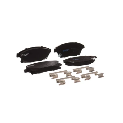 Imagem de SKF VKBP 80057 A Jogo de pastilhas para travão disco com avisador sonoro desgaste acessórios