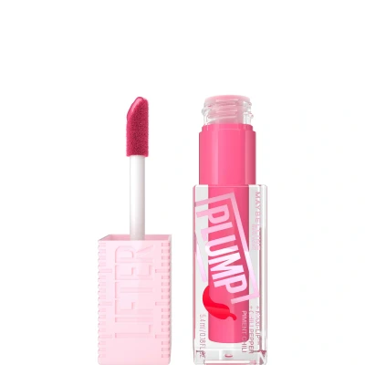 Imagem de Maybelline Lifter Gloss Plumping Lip Lasting Hydration Formula With Hyaluronic Acid and Chilli Pepper (Various Shades) Pink Sting