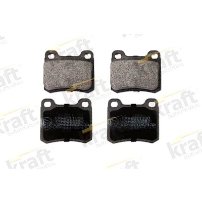 Imagem de KRAFT 6011000 Jogo de pastilhas para travão disco Eixo traseiro MERCEDES BENZ: Classe C Sedan, 190, W124 Sedan