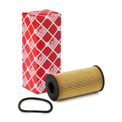 Imagem de FEBI BILSTEIN 171346 Filtro de óleo com retentor Cartucho filtrante RENAULT: Kangoo II Express, Megane IV Sedan, Clio V Hatchback, DACIA: Lodgy