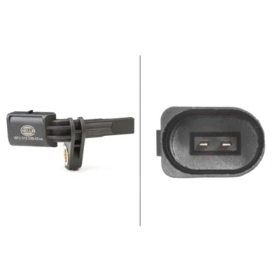 Imagem de HELLA 6PU 012 039 021 Sensor de ABS Eixo dianteiro, lado direito sem cabo 2 12 VOLKSWAGEN: Passat B6 Variant, B7 Scirocco III endado,