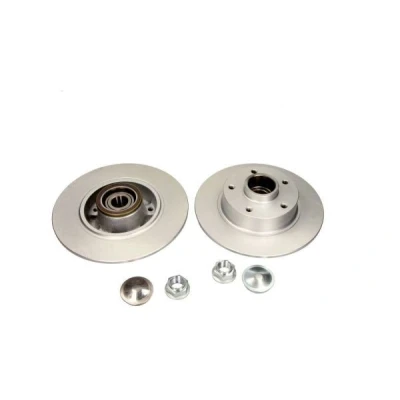 Imagem de QUARO QD6271 Disco de travão Eixo traseiro 260 8 5 114 cheio pintado, revestido com o rolamento da roda, anel sensor magnético integrado