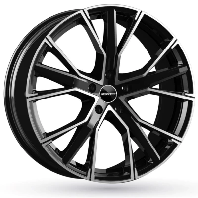 Imagem de Gmp gunner 8x18 5x112 et25 66.5 hyper black llanta de aluminio