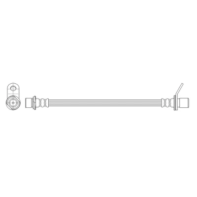 Imagem de BOSCH 1 987 476 163 Mangueira de Travão 349 M10x1